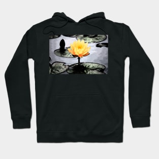 Yellow Water Lily Hoodie